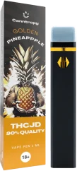 Canntropy THCJD vienreizējās lietošanas vape pildspalva Golden Pineapple, THCJD kvalitāte 90 %, 1 ml