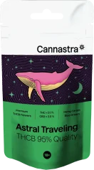 Cannastra THCB Fiore Astral Travelling, qualità THCB 95%, 1g - 100 g
