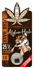 Euphoria CBD Hash Afghan 25% CBD 1 g