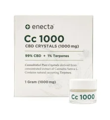 Enecta CBD kristāli (99%), 1000 mg