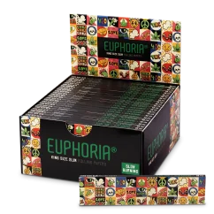 Euphoria King Size Slim Groovy Rolling Papers - Box of 50 pcs