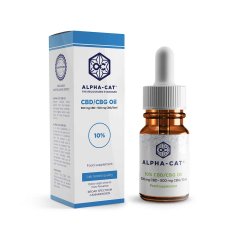 Alpha-CAT CBD:CBG Oil 10%, 500:500 mg, 10 ml