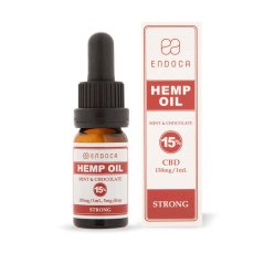 Endoca Chocolate Mint Hemp Oil 1500 mg CBD (15%), 10 ml