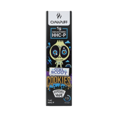 CanaPuff Girl Scout Cookies 96 % HHCP - Disposable vape pen, 1 ml