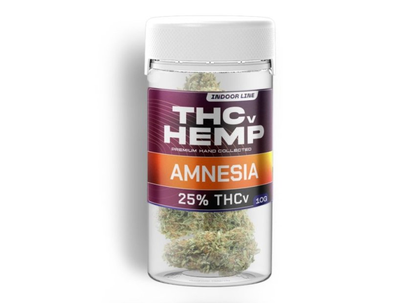 Czech CBD THCV flowers Amnesia, 25 % THCV, 1 - 1000 g