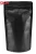 DOYPACK ZIP / fekete matt / újrahasznosítható táska - 100db x 100ml, 250ml, 500ml