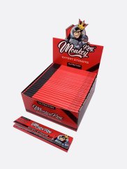 Monkey King Expert Stoners Ultra Thin Rolling Papers Red (50pcs/display)