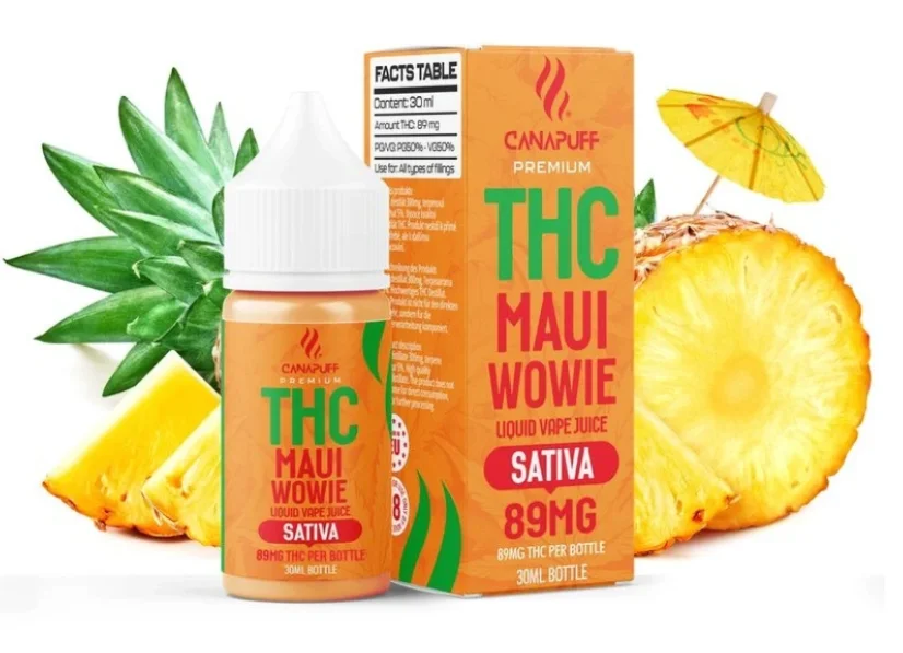 30ml thc vape juice Blue Raz GUSH SALT - Pod Juice x Raz - Salt Nic main image 1