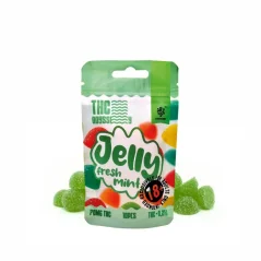 Czech CBD THC Odyssey Jelly Fresh Mint, 70 mg THC, 10 gab.