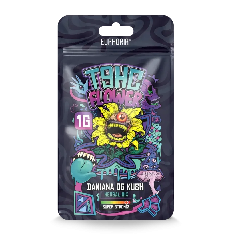 Euphoria T9HC Herbal Mix Damiana OG Kush, 1 g
