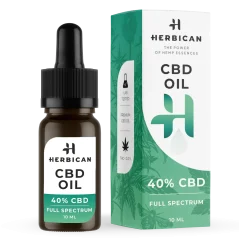Herbican Pilna spektra CBD eļļa, 40%, 10 ml