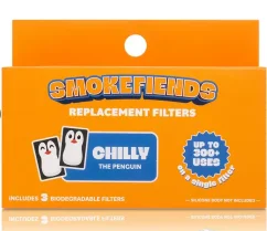 HEMPER Smoke Fiends personīgais gaisa filtrs, 3 rezerves filtri - Penguin