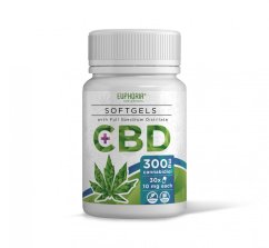 Euphoria CBD kapsulas 30x10mg, 300mg