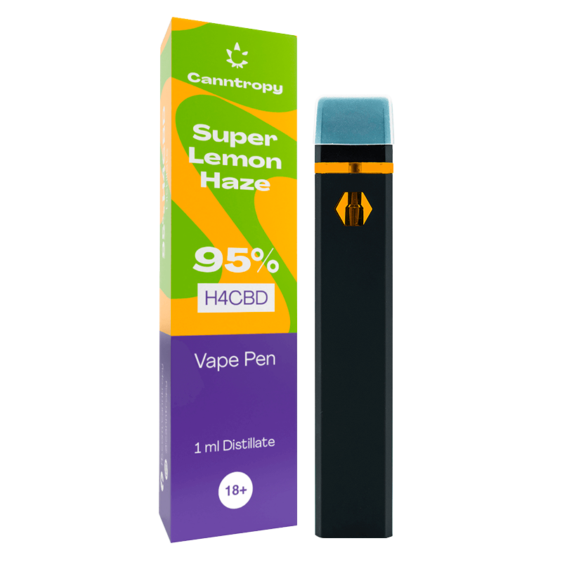 Canntropy H4CBD Vape Pen Super Lemon Haze 95%, 1 ml