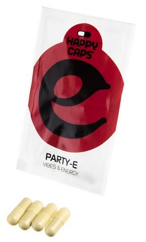 Happy Caps Party E - енергизујуће капсуле које подижу расположење (додатак исхрани)