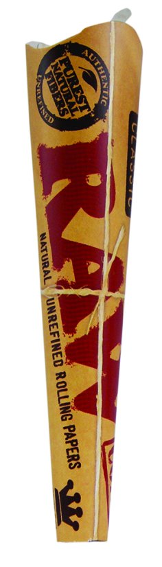 RAWコーンクラシック キングサイズ 100パック 天然のプレロール巻紙 Amazon.com: Raw Cones King Size Classic: 100 Pack - Patented