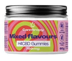 Canntropy H4CBD Fruit Gummies Flavour Mix, 30 pcs x 25 mg, 60 g