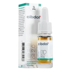 Cibdol CBD eļļa 2,0 5%, 500 mg, 10 ml