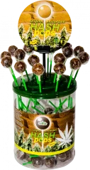 Haze Cannabis Hash Pops — displeja konteiners (100 konfektes), 1200 g