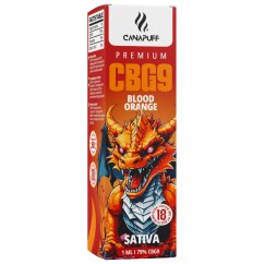 CanaPuff Blood Orange Disposable Vape Pen, 79 % CBG9, 1 ml