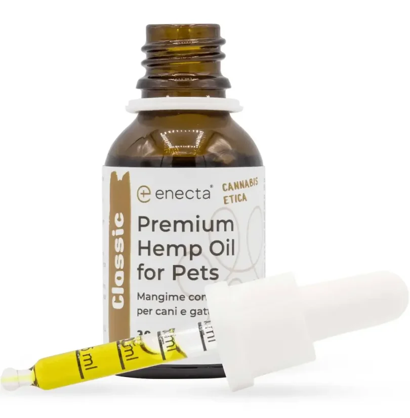 Enecta CBD eļļa mājdzīvniekiem 5%, 1500 mg, 30 ml