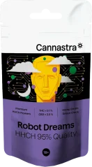 Cannastra HHCH Fiore Robot Dreams, qualità HHCH 95%, 1g - 100 g