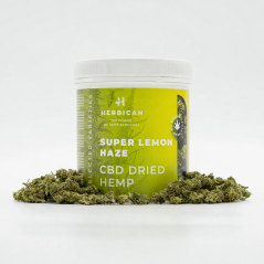 Herbican CBD Hemp Flower Super Lemon Haze, 5 g - 100 g