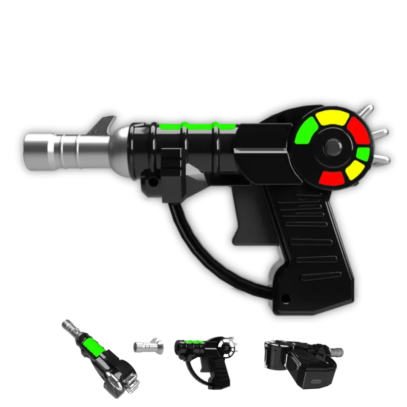 Smyle Labs Raygun Penjamin Battery with Lights and Sound, Display box 5 pcs