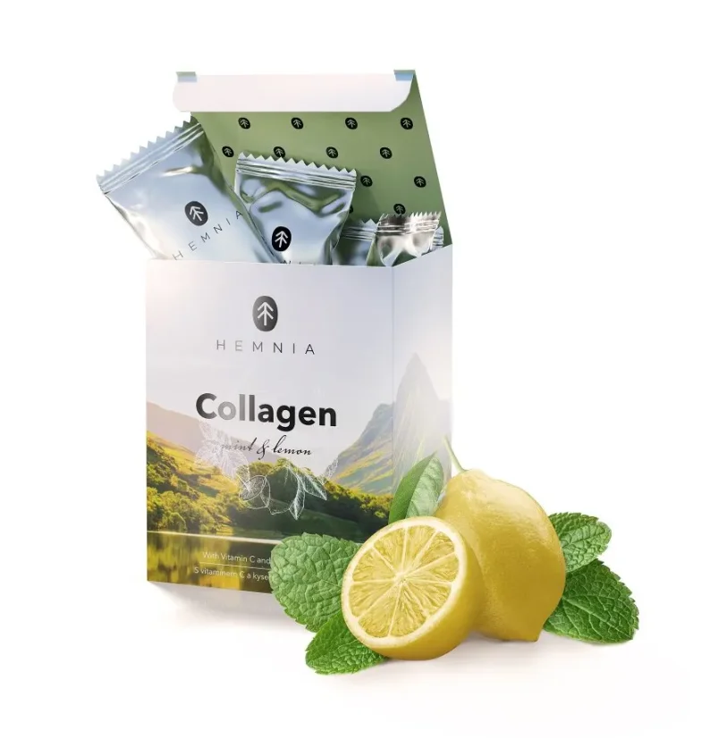 Hemnia Kolagēna dzēriens, 3000 mg kolagēna 1 paciņā, 30 paciņas