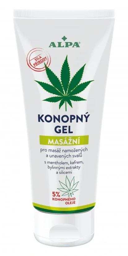 Alpa Cannabis masāžas gels, 100 ml