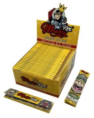Monkey King Psychodelic Wood KS Slim Rolling Paper Unbleached (50pcs/display)