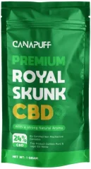 CanaPuff Fiore di canapa CBD Royal Skunk, CBD 24%, 1 g - 10 g