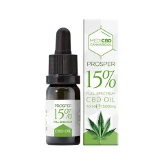 MediCBD CBD oil Prosper, 15 % CBD, 1500 mg, 10 ml