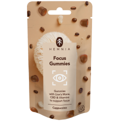 Hemnia Focus Gummies - atbalsta koncentrācijai ar kapučīno garšu, 15 gab.