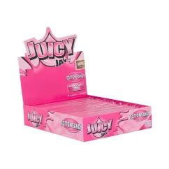 Juicy Jay's King Size - Cotton Candy Rullepapir, Display box 24 stk