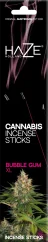 Haze Cannabis Räucherstäbchen Bubblegum XL - Karton (6 Packungen)