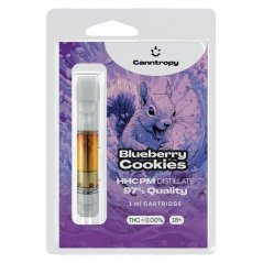 Canntropy HHCPM Cartridge Blueberry Cookies, HHCPM 97% qualità, 1 ml
