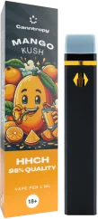Canntropy HHCH vienreizējās lietošanas Vape Pen Mango Kush, HHCH kvalitāte 95 %, 1 ml