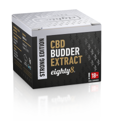 Eighty8 Budder Extract 85 % CBD, THC 0,2%, 1 g