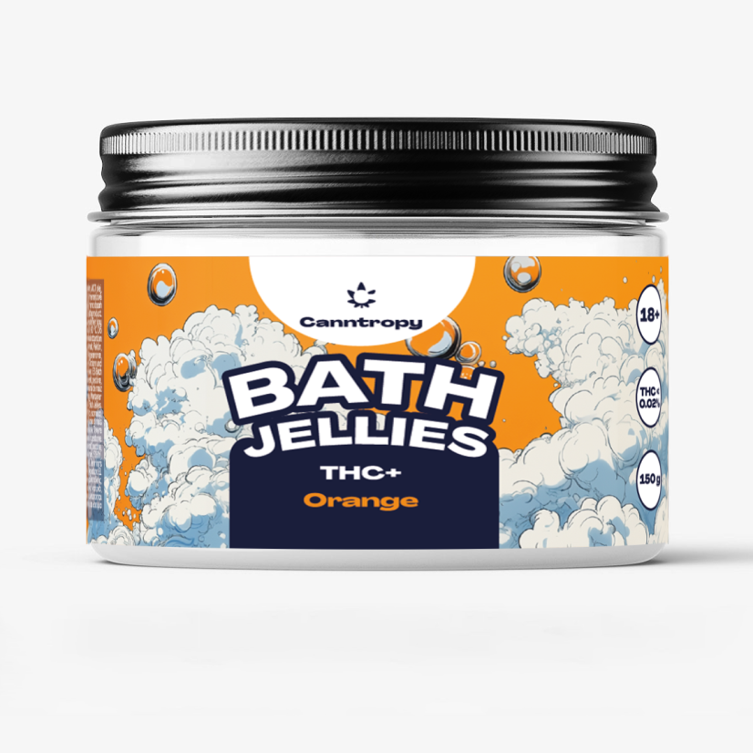 Canntropy THC+ Gummies Orange, 30 gab. x 5mg, 150g
