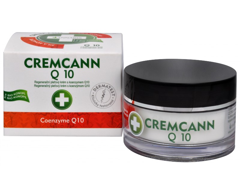 Annabis Cremcann Q10 природна крема за лице, 50 ml