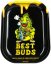 Best Buds Даб-Целодневна мала метална посуда за ваљање са магнетном картицом за млевење