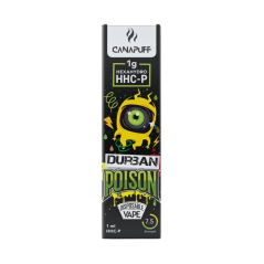 CanaPuff Durban Poison 96 % HHCP - Disposable vape pen, 1 ml