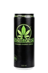 Euphoria SoStoned Cannabis Energy Drink, bez CBD, 330 ml, 24 gab., 7920 ml