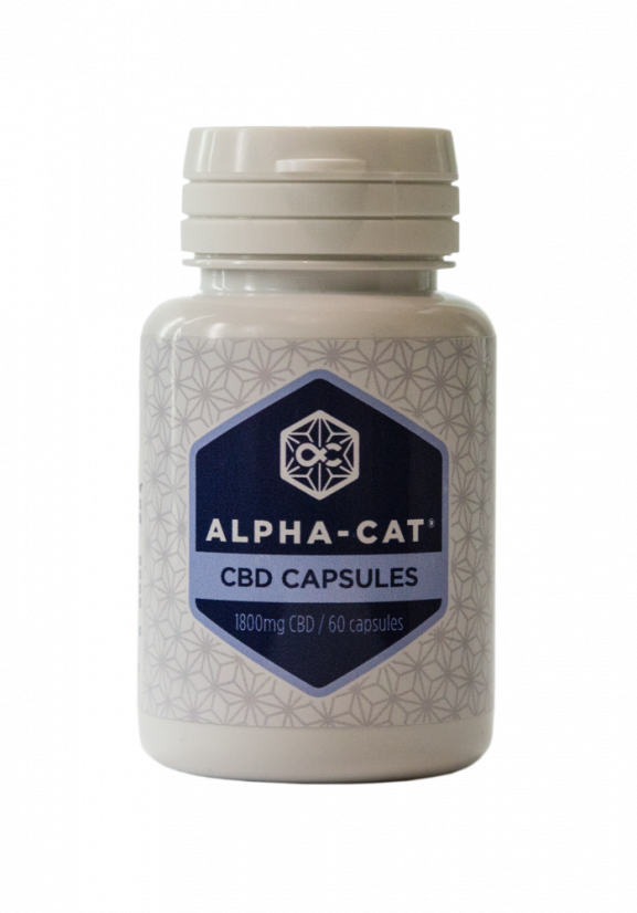 Alpha-CAT CBD kapsulas 60x30mg, 1800 mg, 32 g