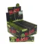 RAW Black Organic Hemp Kingsize Slim Rolling Papers - natural unrefined rolling papers, 32 sheets/pack, 50 packs/Display box