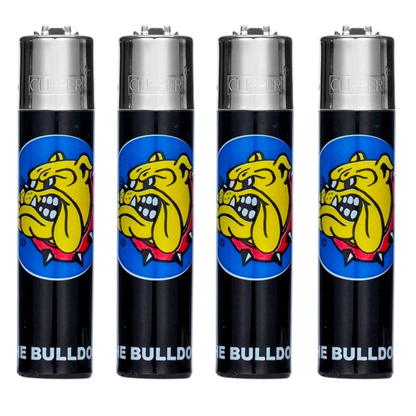 The Bulldog Цлиппер упаљачи, 48 ком / дисплеј