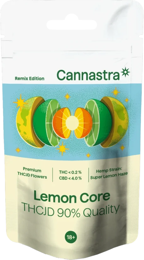 Cannastra THCJD ziedu citrona serde, THCJD 90% kvalitāte, 1g - 100g