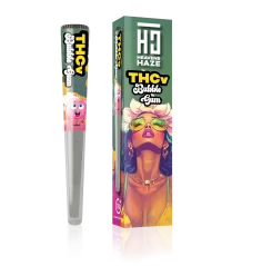 Heavens Haze THCV Pre-Roll Bubble Gum, 1 g
