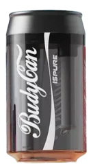 ISPURE Pipa de agua BudyCan, negra